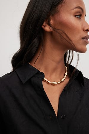 Gold Collier torsadé