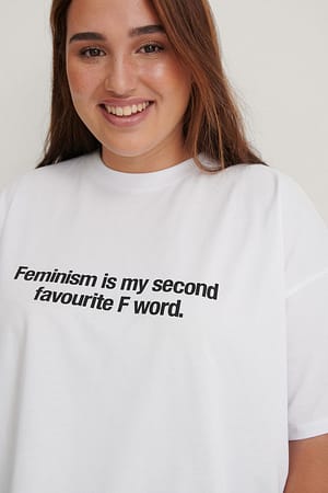 White T-shirt Women’s Day