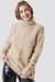 Wool Blend Cable Knitted Sweater