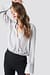 Wrap Satin Top