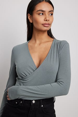 Grey Haut enveloppant
