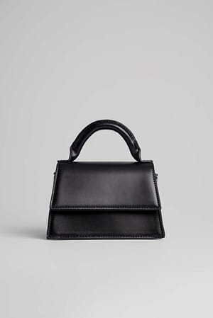 Black Mini sac à compartiments
