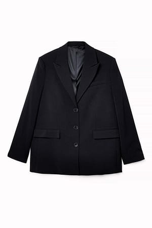 Black Blazer oversize habillé