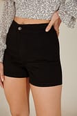 Black Short en jean basique