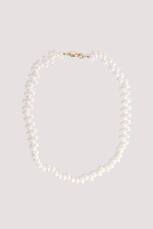 White Collier de perles