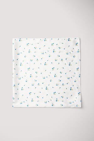 Spaced Blue Tulip Foulard imprimé
