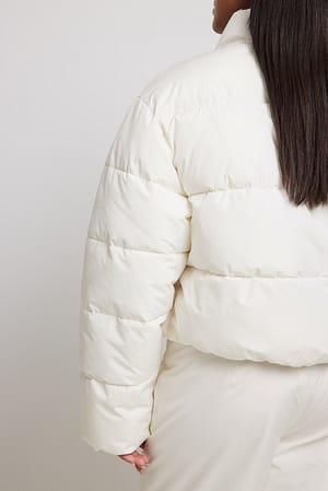 Offwhite Veste matelassée surpiquée