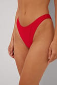 Red Culotte bikini recyclée à taille haute