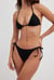 Culotte de bikini à bandes nouées