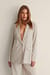 Oversize Blazer En Lin