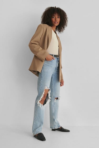 Beige Blazer
