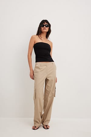 Linen Cargo Pants Outfit