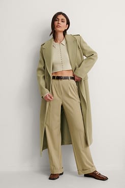 Loop Button Cardigan Outfit.