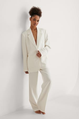 NA-KD Oversized Boxy Blazer Outfit