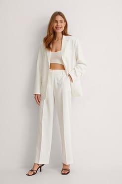 Twill Suit Pants