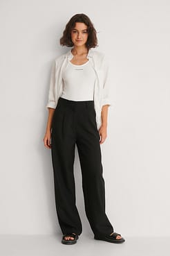 Micro Branding Rib Body Outfit.