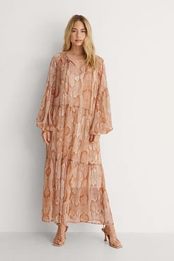 Maxi Sheer Dress Outfit.