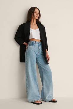 Cropped Jersey Top Outfit.
