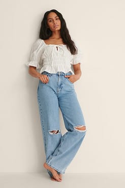 Soft Cotton Top Outfit.