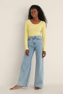 Round Neck Babylock Top Outfit.