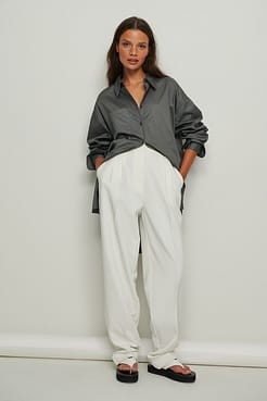 Oversized Pocket Shirt Outfit