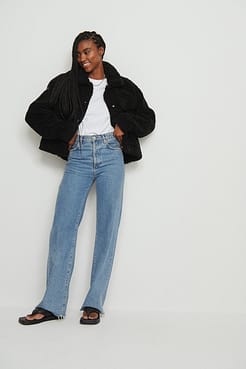Bonded Teddy Jacket Outfit
