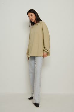 Long Basic Sweater Outfit