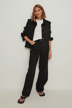 Calvin Klein High Rise Relaxed Jeans Outfit