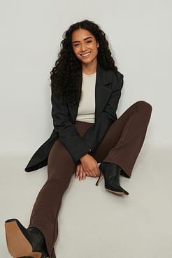 Highwaist Bootcut Pants Trousers