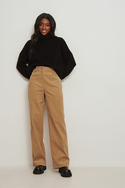 Black Pull tricoté col rond