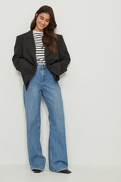 Sharp Oversized Blazer Outfit.