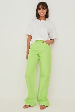 Relaxed Full Length Jeans Outfit.
