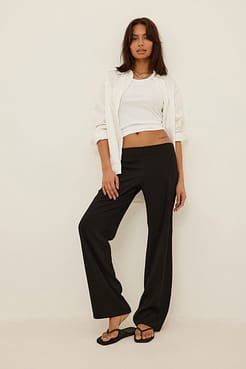taiolred low waist suit pants outfit