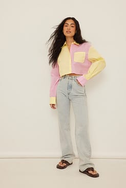 Cropped Boxy Shirt Outfit.