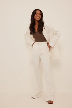 Ribbed Tube Top outfit
