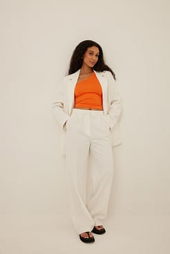 One Shoulder Top Outfit.