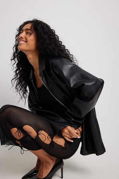 Black Robe à lacer