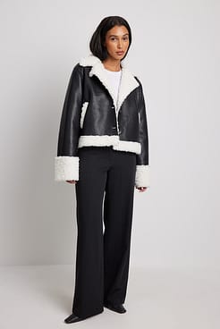Aviator Jacket Outfit