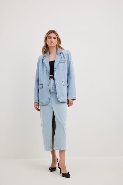 Light Blue Blazer jean