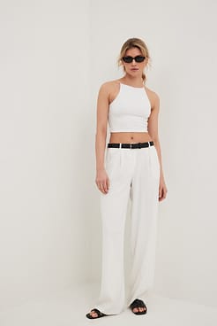 Spaghetti Strap Singlet Outfit