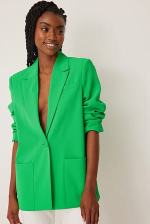 Green Blazer droit