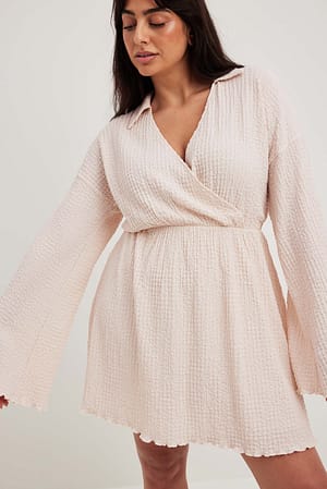 Offwhite Robe courte structurée