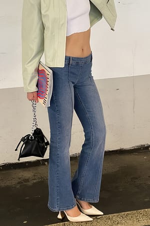 Mid Blue Jean slim taille basse