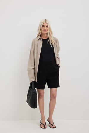 Tailored Shorts Outfit
