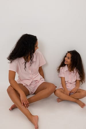 Pink Chemise en éponge