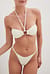 Culotte de bikini à fines lanières