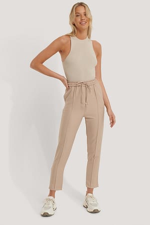 Mink Trendyol Pantalon Fuselé