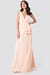 Peplum Detailed Evening Dress