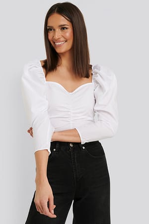 White Trendyol Chemisier