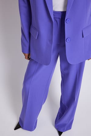 Purple Pantalon large